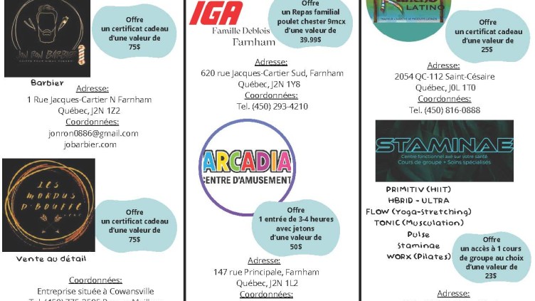 Campagne de financement – automne 2025