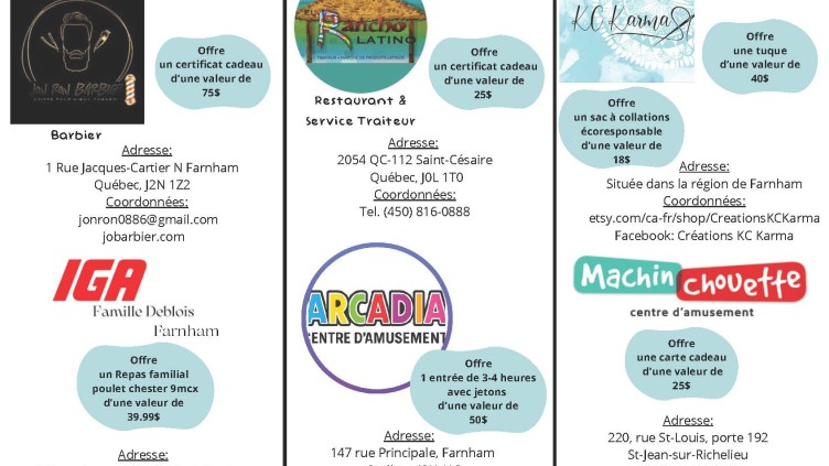 Campagne de financement – automne 2025