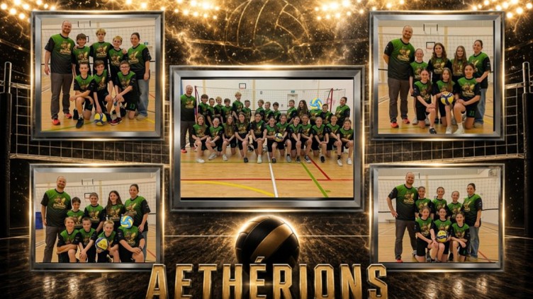 Nos Lucioles s&rsquo;illuminent au volley-ball